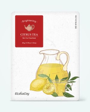ElishaCoy - ElishaCoy Brightening Yuja Tea Skin Tea Time Mask 20 g
