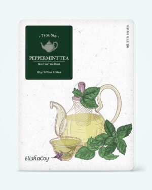 ElishaCoy - ElishaCoy Trouble Peppermint Tea Skin Tea Time Mask 20 g