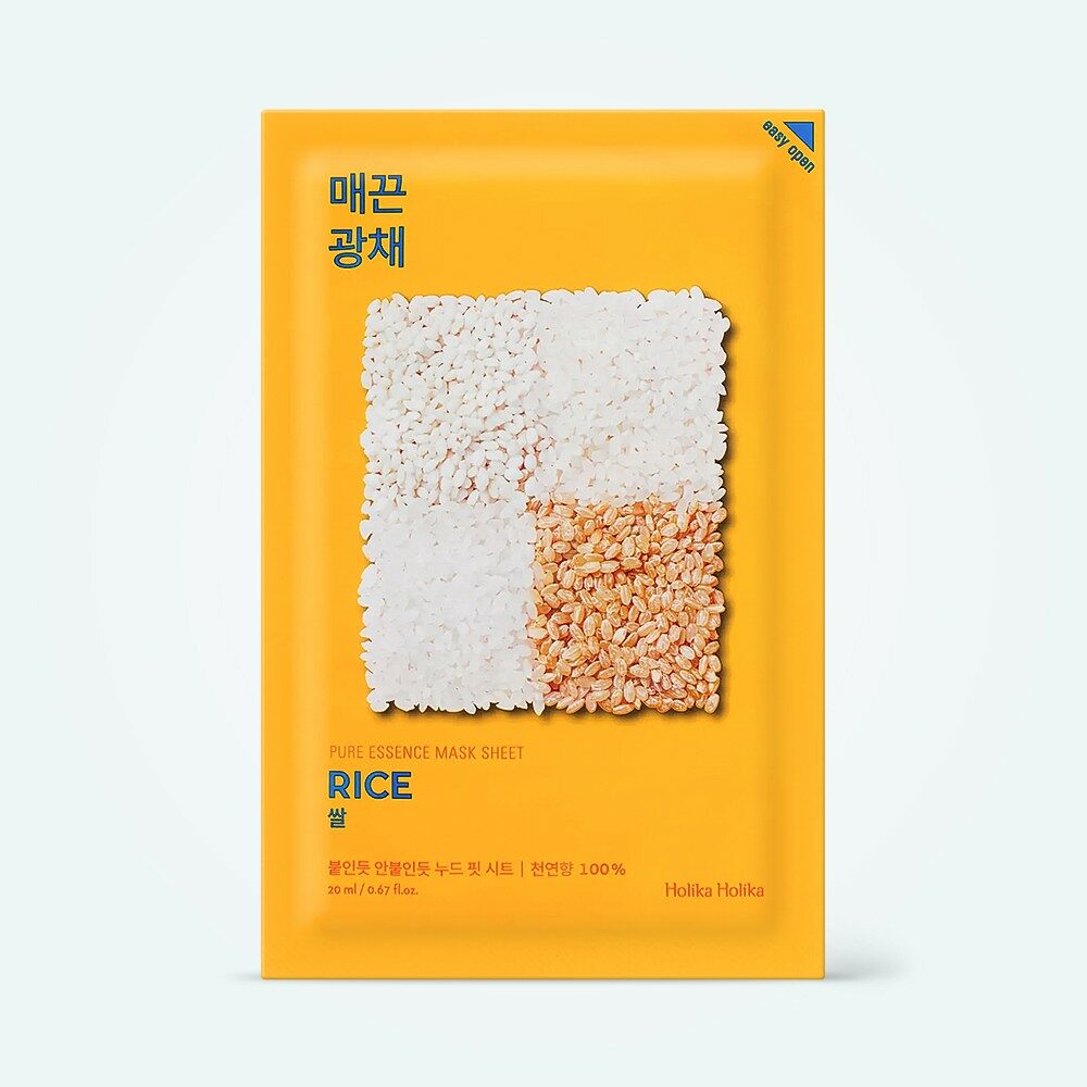 Holika Holika - Holika Holika Pure Essence Mask Sheet Rice