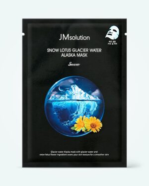 JMsolution - JMsolution Snow Lotus Glacier Water Alaska Mask Snow