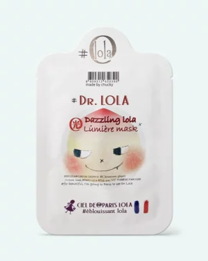 Dr. Lola - Mască de țesătura Dazzling Lola Lumieremask (Paris PET type) Sea