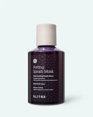 BLITHE - Mască lichidă exfoliantă pentru ten adult și matur BLITHE Patting Splash Mask Rejuvenating Purple Berry 150ml