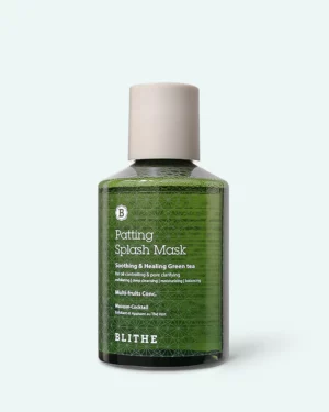BLITHE - Mască lichidă exfoliantă pentru ten problematic BLITHE Patting Splash Mask Soothing & Healing Green Tea 200ml