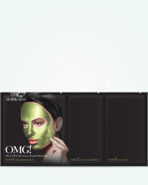 Double Dare Omg! - Double Dare OMG! Platinum Green Facial Mask Kit