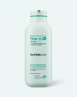 Dr. FORHAIR - Gel-șampon hipoalergenic pentru copii pentru păr și corp Dr.FORHAIR Phyto Therapy Baby Shampoo & Body Wash 300ml