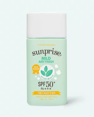 Etude - Etude House Sunprise Mild Airy Finish Sun Milk SPF50+ / PA+++
