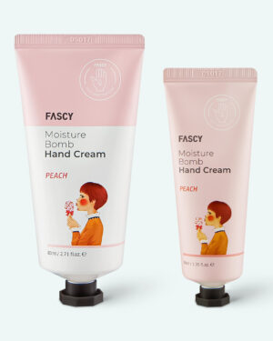 Fascy - FASCY Moisture Bomb Hand Cream Peach 40ml+80ml