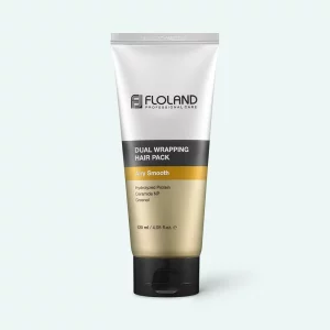 Floland - Протеиновая маска для гладкости волос Floland Dual Wrapping Hair Pack Airy Smooth 120мл