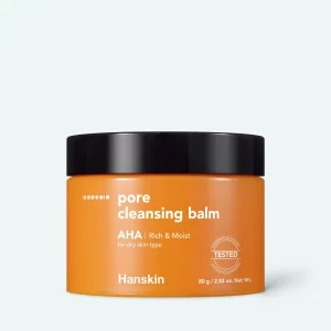 Hanskin - Очищающий бальзам для сухой кожи HANSKIN – Cleansing Balm & Blackhead AHA for Dry Skin 80g