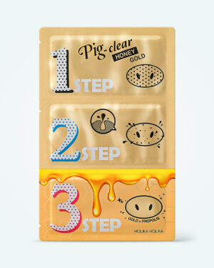 Holika Holika - Holika Holika Pig-clear Honey Gold 3-step Kit