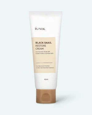Iunik - Cremă de față revitalizantă cu mucină de melc IUNIK Black Snail Restore Cream 60ml