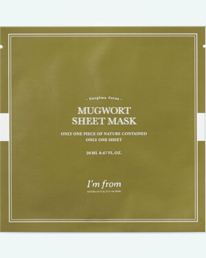 I'm From - Masca cu extract de pelin I'm from Mugwort Sheet Mask
