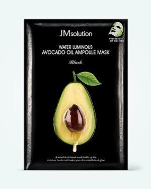 JMsolution - JMsolution Water Luminous Avocado Oil Ampoule Mask Black 35 ml