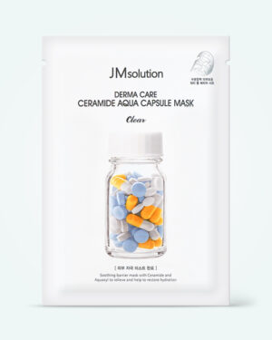 JMsolution - Mască de celuloză revitalizantă cu ceramide JMsolution Derma Care Ceramide Aqua Capsule Mask Clear 30 ml
