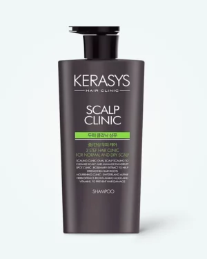 Kerasys - Șampon pentru scalpul uscat și normal predispus la mătreață Kerasys Scalp Clinic Shampoo 600ml