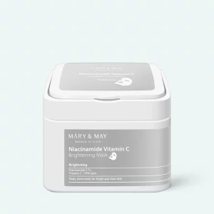 MARY & MAY - Набор осветляющих масок с 2% ниацинамида и витамина С Mary & May Niacinamide Vitamin C Brightening Mask 30шт
