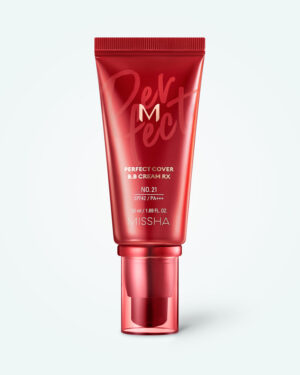 MISSHA - Missha Perfect Cover BB Cream RX № 21 (Light Pink Beige) SPF 42 PA+++ 50 ml