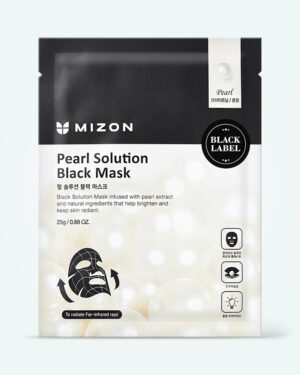 Mizon - Mizon Pearl Solution Black Mask