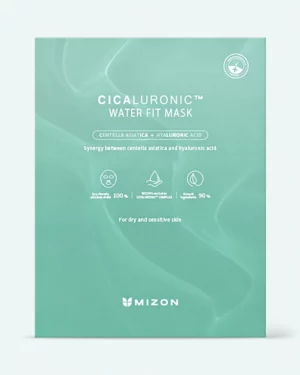 Mizon - Mască de față hidratantă MIZON CICALURONIC WATER FIT MASK 24G