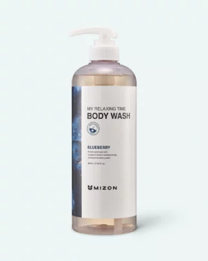 Mizon - Gel de duș cu extract de afine curăță Mizon My Relaxing Time Body Wash Blueberry 800 ml
