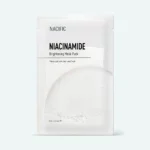 Nacific - Mască de țesătură pentru o piele strălucitoare Nacific Niacinamide Brightening Mask Pack