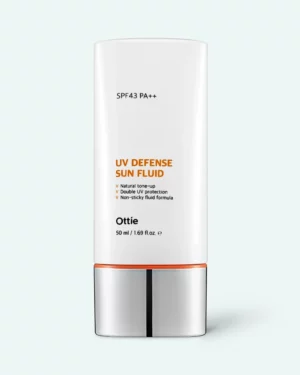 Ottie - Ottie UV Defense Sun Fluid SPF43 PA++ 50ml