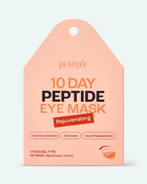 Petitfee & Koelf - Patch-uri antirid cu peptide Petitfee 10 Day Peptide Eye Mask Rejuvenating 20pieces