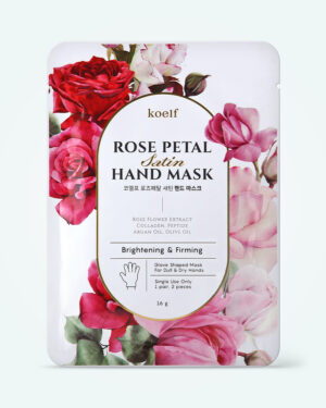Petitfee & Koelf - KOELF Rose Petal Satin Hand Mask 16g
