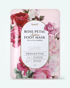 Petitfee & Koelf - KOELF Rose Petal Satin Foot Mask 16g