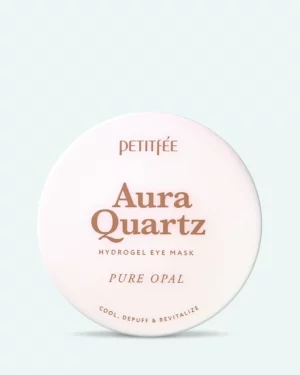 Petitfee & Koelf - Patch-uri revigorante strălucitoare Petitfee Aura Quartz Hydrogel Eye Mask Pure Opal