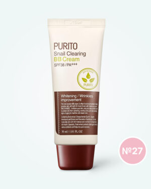 Purito - Purito Snail Clearing BB cream SPF38 PA+++ 30 ml #27 Sand Beige