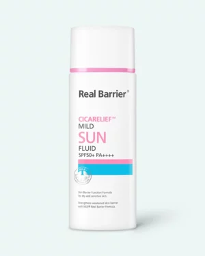 Real Barrier - Real Barrier Cicarelief Mild Sun Fluid SPF50 + PA ++++ 55 ml