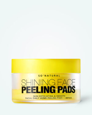 So Natural - So'Natural Shining Face Peeling Pads 80buc