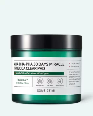 Some By Mi - Paduri exfoliante pentru pielea problematică SOME BY MI AHA BHA PHA 30 Days Miracle Truecica Clear Pad 70 buc
