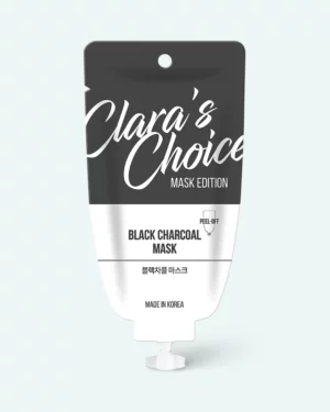 VERACLARA - Mască peel-off purificatoare cu cărbune Clara's Choice Black Charcoal Peel-Off Mask 27g