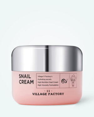 Village 11 Factory - Cremă hidratantă pentru față cu mucină de melc Village 11 Factory Snail Cream 50ml