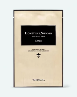 WELLDERMA - Wellderma Honey Ext Smooth Essential Mask (Gold)  25ml