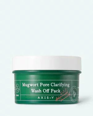 AXIS-Y - Mască purificatoare cu pelin AXIS-Y Mugwort Pore Clarifying Wash Off Pack 100ml