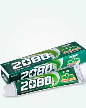 Dental Clinic 2080 - Зубная паста с зелёным чаем Dental Clinic 2080 Green Fresh Toothpaste 80g