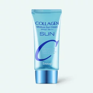Cremă de protecție solară hidratantă cu colagen Enough Collagen Moisture Sun Cream SPF50+ PA+++ 50ml