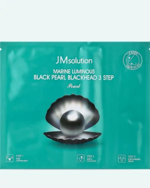 JMsolution - Complex în 3 pași care luptă cu punctele negre JMsolution Marine Luminous Black Pearl Blackhead 3 Step Pearl
