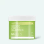 Neogen - Discuri exfoliante cu un complex de acizi și ceai verde Neogen Green Tea Moist PHA Gauze Peeling 30buc