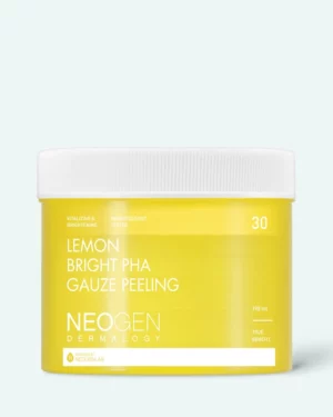 Neogen - Discuri exfoliante cu un complex de acizi, glutationă și lămâie Neogen Lemon Bright PHA Gauze Peeling 30buc