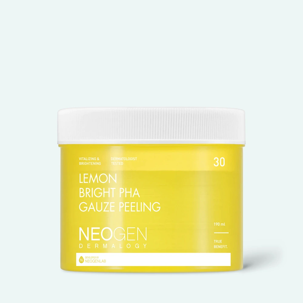 Neogen - Neogen Lemon Bright PHA Gauze Peeling 30pcs