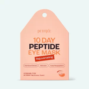 Patch-uri antirid cu peptide Petitfee 10 Day Peptide Eye Mask Rejuvenating 20pieces