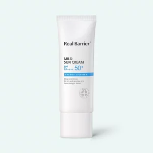 Real Barrier Mild Sun Cream SPF50 + PA ++++ 40 ml