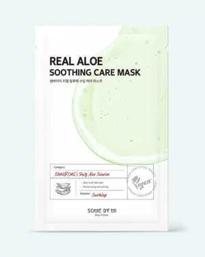 Some By Mi - Mască de țesătură cu extract de aloe Some BY MI Real Aloe Soothing Care Mask
