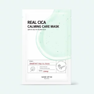 Mască de țesătură cu extract de centella asiatica SOME BY MI Real Cica Calming Care Mask