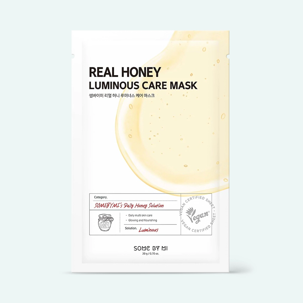 Some By Mi - SOME BY MI Real Honey Luminous Care Mask