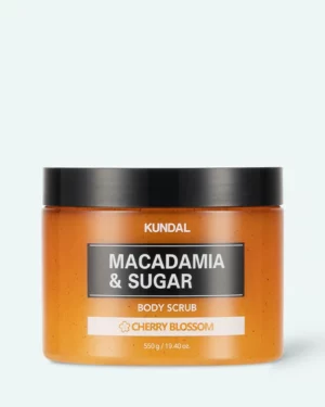 Kundal - Скраб для тела  Kundal Macadamia & Sugar Body Scrub Cherry Blossom 550g